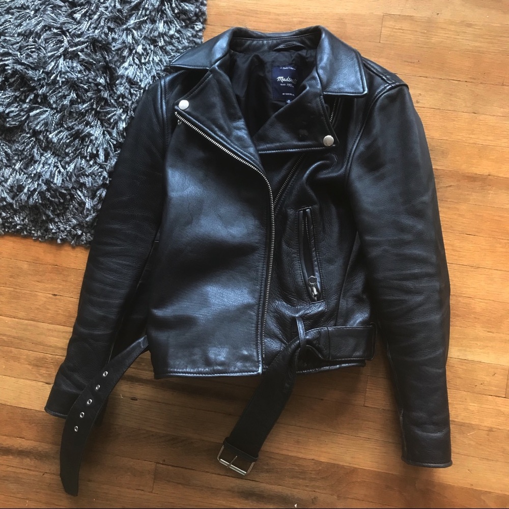 Madewell Ultimate Leather Motorcycle Jacket